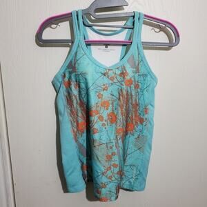 New‎ Brooks floral bra cami camisole active small